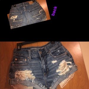 american eagle shorts